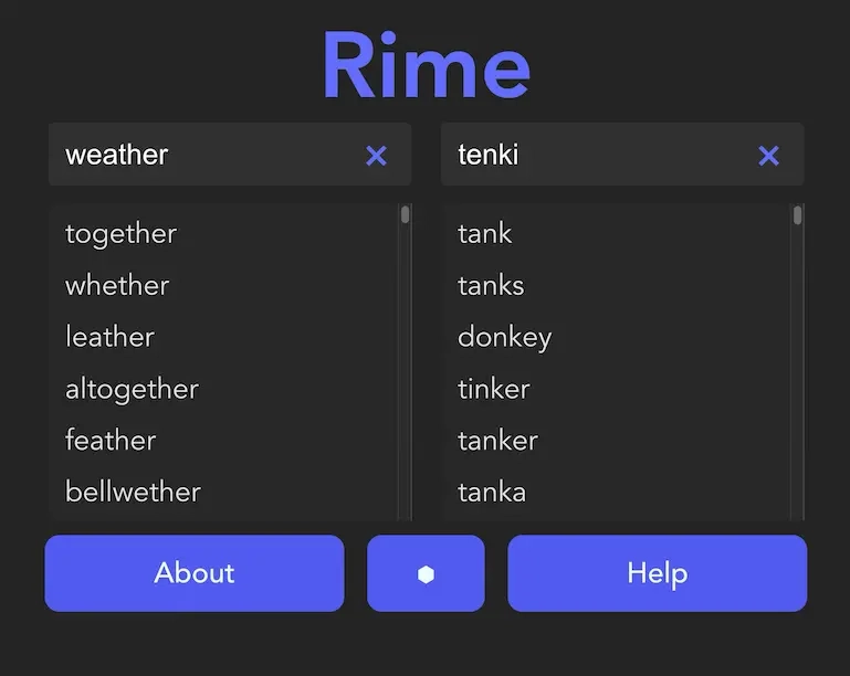 Rime